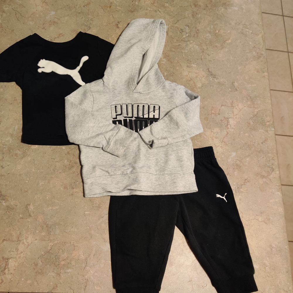 💙3For$23 Puma Kids Hoodie Sweatpants and T-Shirt Set